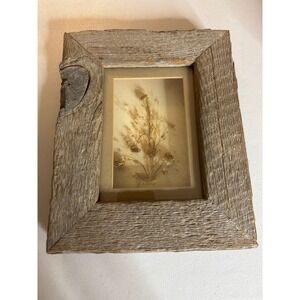 The Naturalist Rocky Mountain Herbarium Dried Flowers Rustic Barn Wood Frame